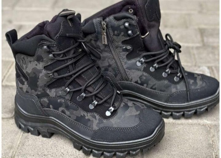 Чоловічі зимові черевики чоловічі ботінки зимові