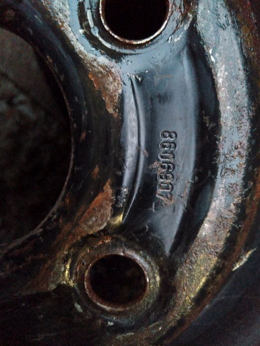 Диски r14 ,5*112 ,DIA 63.3, ET 38металл.