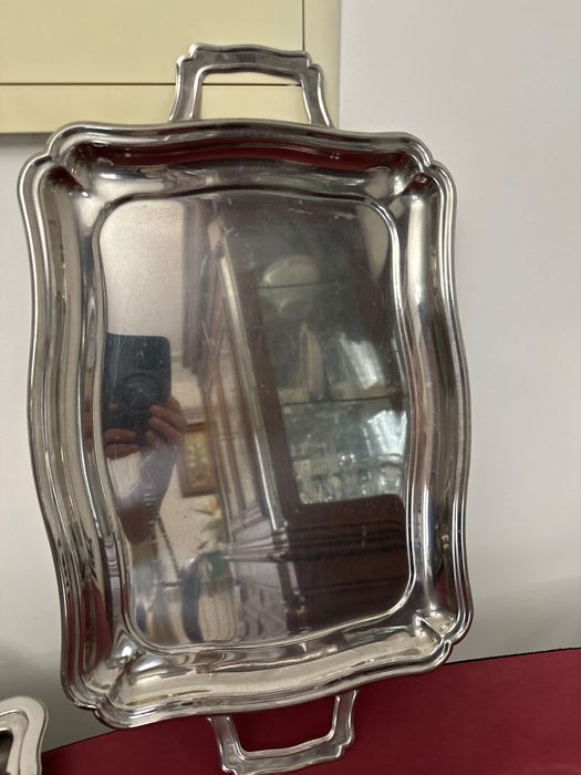 Tabeleiro 32 x 45 em inox