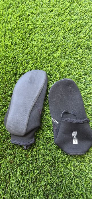 Conjunto Prancha Bodyboard Criança 36" leash e fato e meias-bota - 7/10 anos