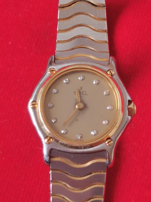 EBEL Classic Wave -  Ladys stal-zloto