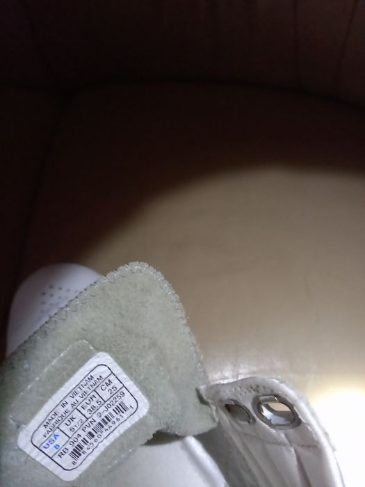 Kultowe Reebok Classisc Skóra Naturalna r.38 damskie sneakersy białe