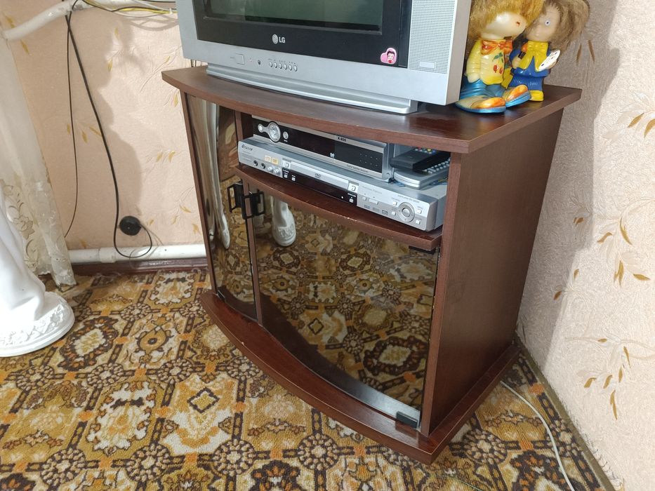 Тумба під ТВ з дверцями і поличкою