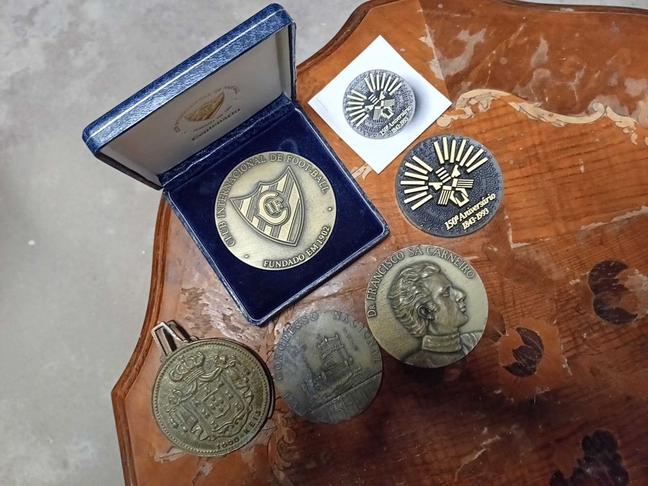 medalhas comemorativas