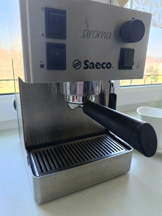 Saeco Aroma SIN 015X | Klasyczny włoski ekspres kolbowy | Made in Italy | 15 bar