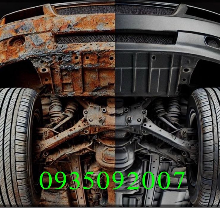 Антикор. Антикорозійна обробка. Антикорозийная обработка днища.