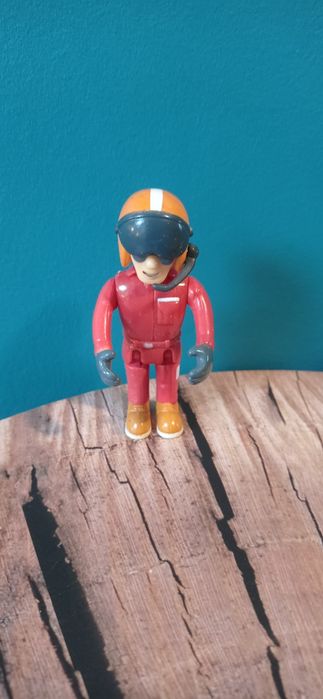 Prism Strażak Sam Fireman Sam figurka pilot Tom Thomas 2005 r.