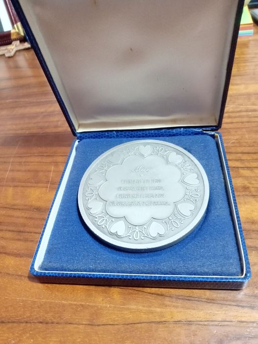 Medalha em estanho dia da mãe