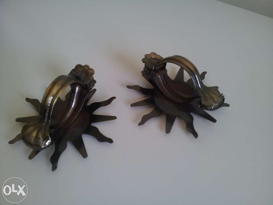 Presilha Braçadeira para Cortinados Lua e Sol - Gato Preto NOVOS