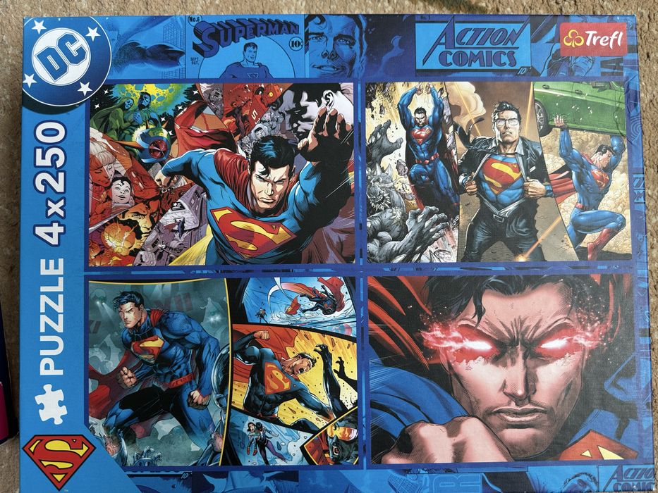 Продам пазли Superman 4*250