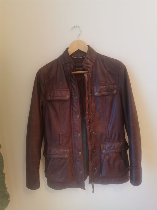 Casaco de pele senhora MASSIMO DUTTI
