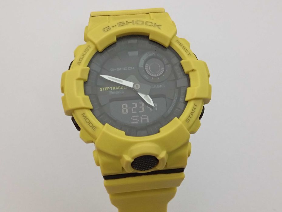 Casio G-Shock GBA-800 - krokomierz, bluetooth, fajny kolor