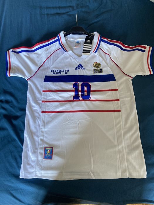 Koszulka retro Francja 1998 Zidane 10 nowa M/L