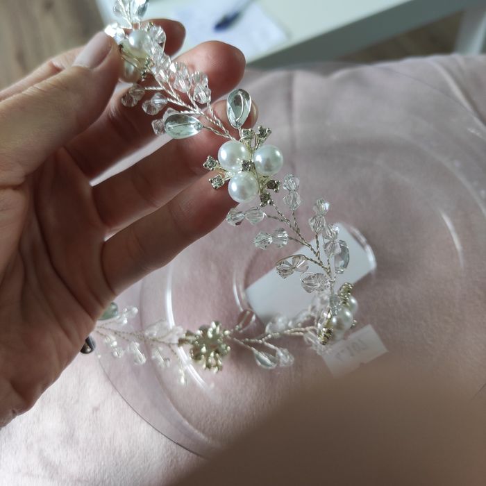 Ozdoba ślubna do włosów