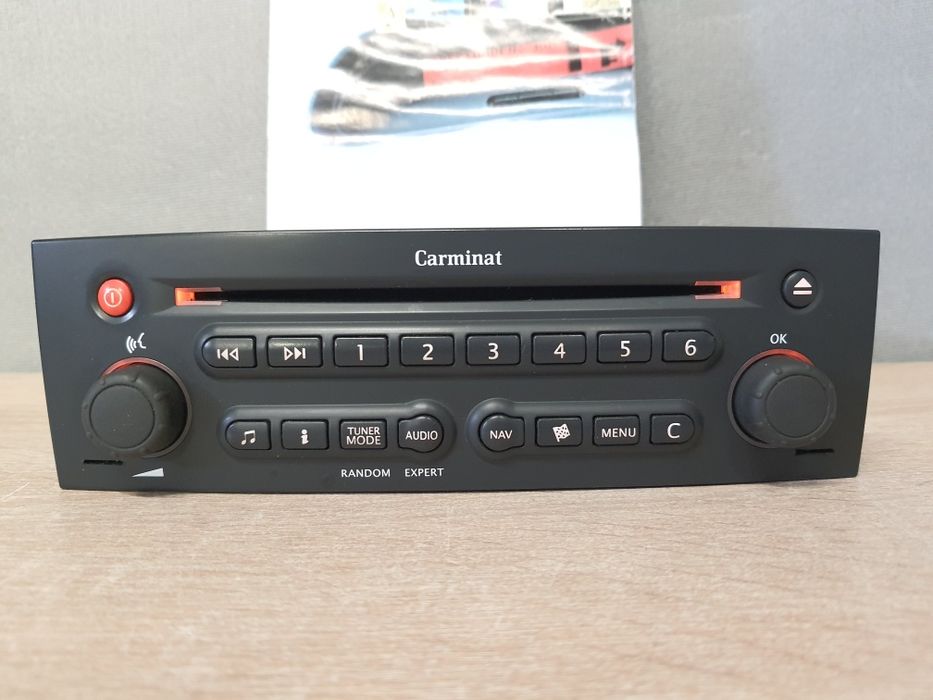 Radio samochodowe Renault CARMINAT Megane Becker Navi BE7401 nawigacja