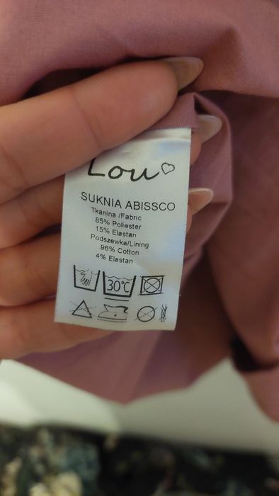 przepiękna sukienka wiosenna Abissco Lou