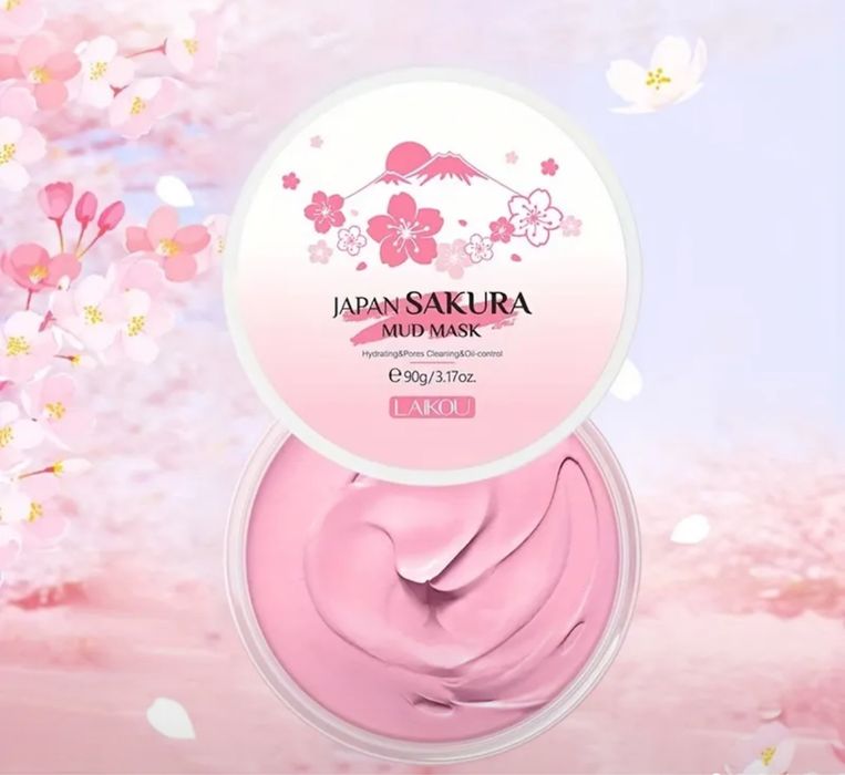 LAIKOU Japan Sakura maska blotna 90g