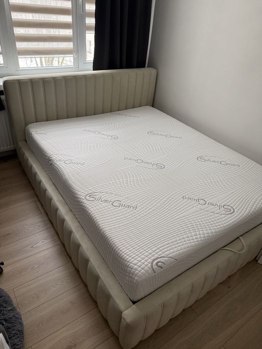 Łóżko z pojemnikiem 160x200 - Agata meble „maggie full” okazja