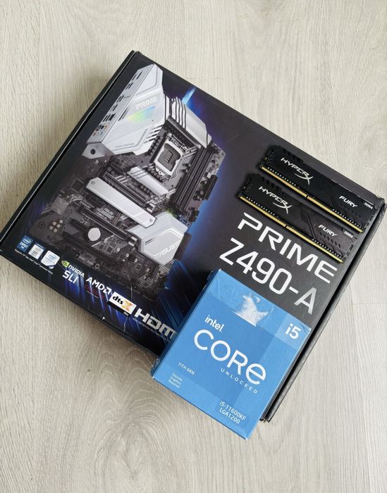 vendo ou troco budle I5 11600KF com Asus Z490 32 gbs ddr464741256605057120