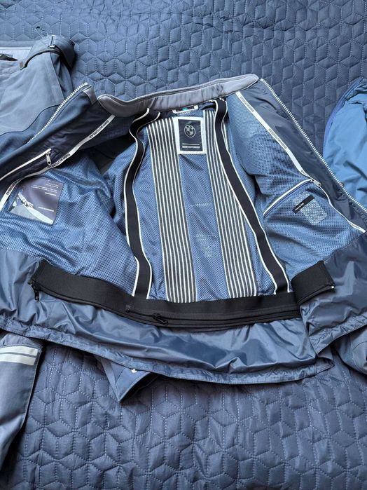 Kurtka+spodnie: BMW Motorrad Aravis AIR, niebieski, męski