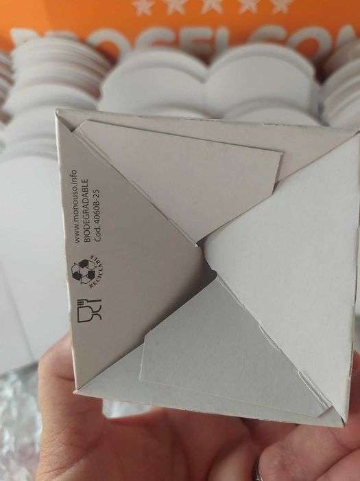 Descartaveis alimentares - "Caixas" para batata frita, hamburger, Pipocas ou para outros fins.