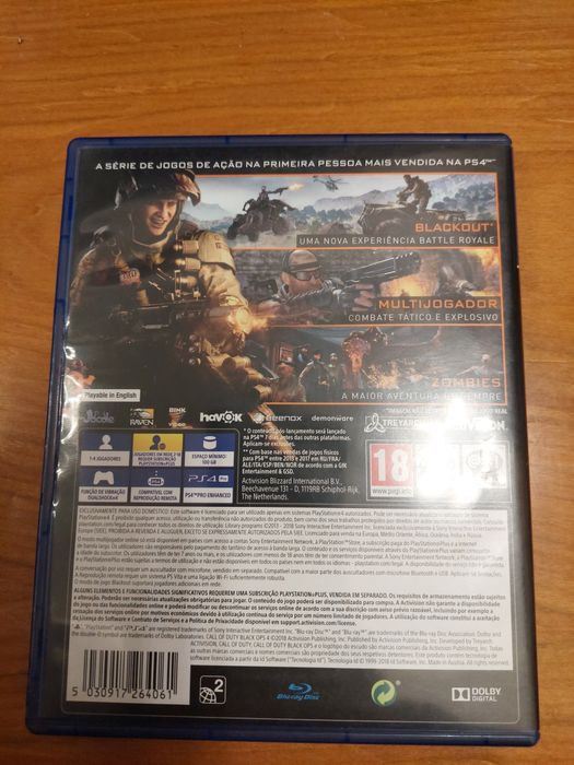 PS4 - Call Of Duty Black Ops 4