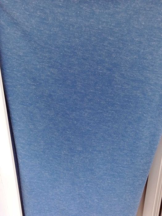 голубой трикотаж отрез 1,75 м