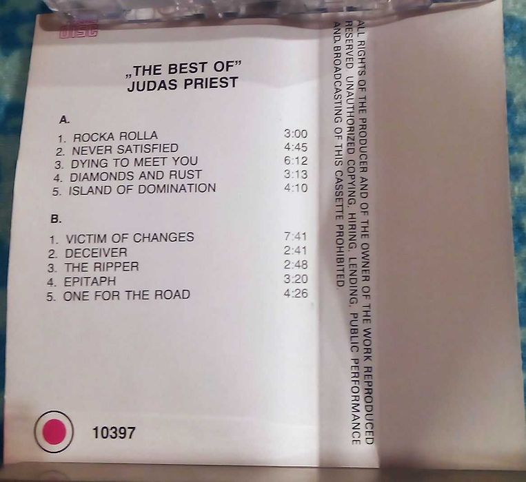 Judas Priest - The Best Of - MC