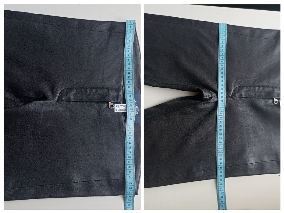 Graham Marshall кожаные леггинсы Италия S/M