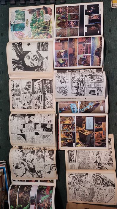 Lote 10 Revistas BD 1984-Comic de Fantasia y Ciencia Ficcion