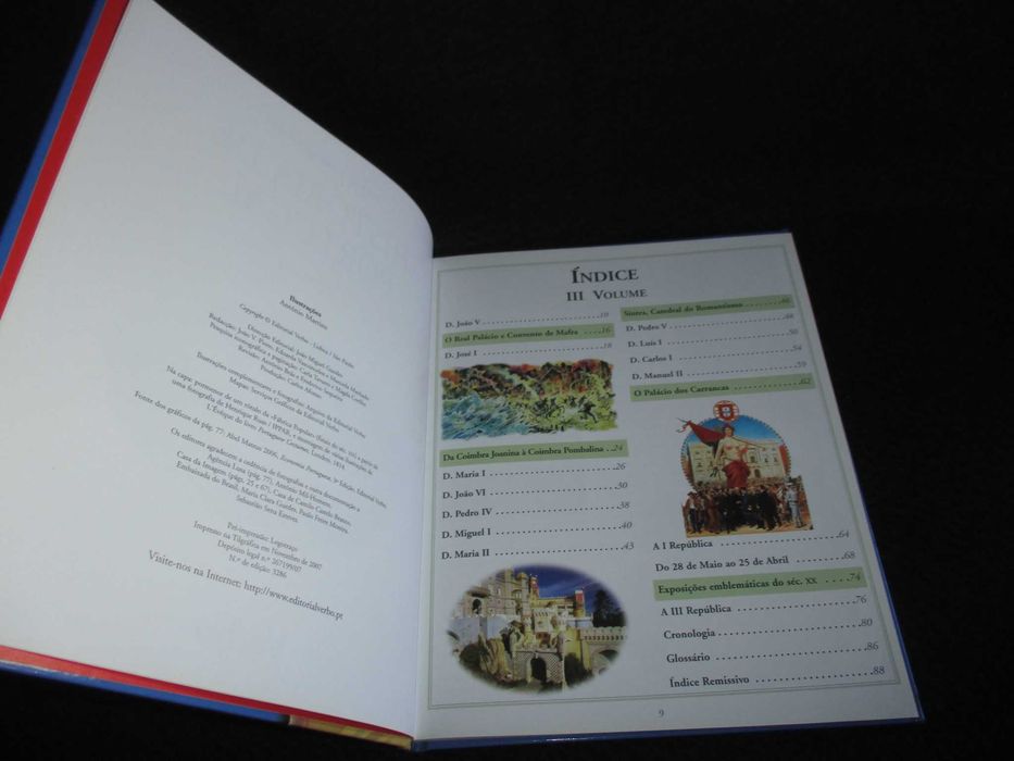 Livro História de Portugal António Leite da Costa Volume III