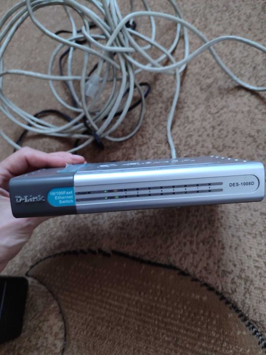 D-Link Switch 8 портовий DES 1008D