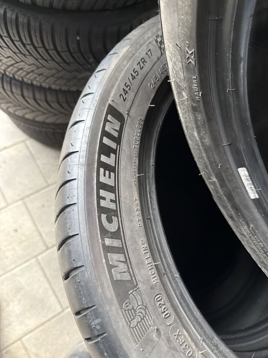 Шини резина 245/45/17 r17 Michelin комплект літні