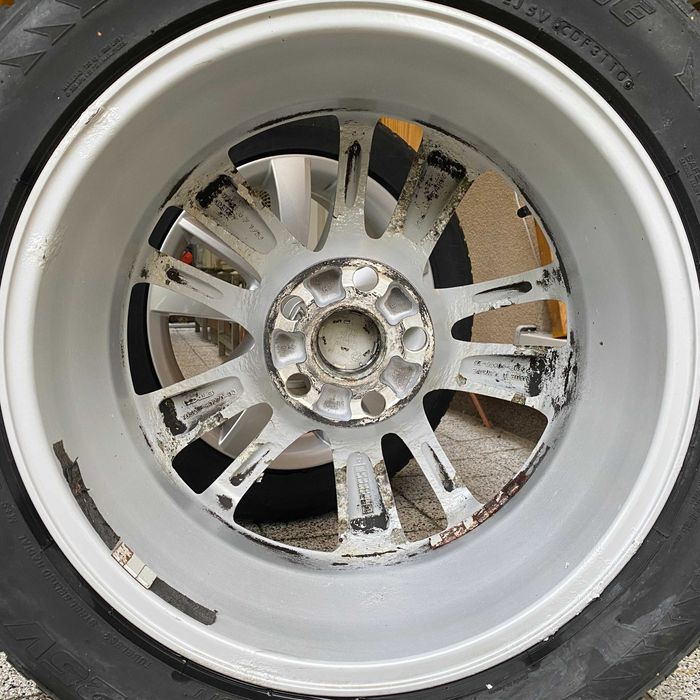 Oryginalne felgi Lexus 18" 5x120 + Bridgestone Blizzak 235/50 R18