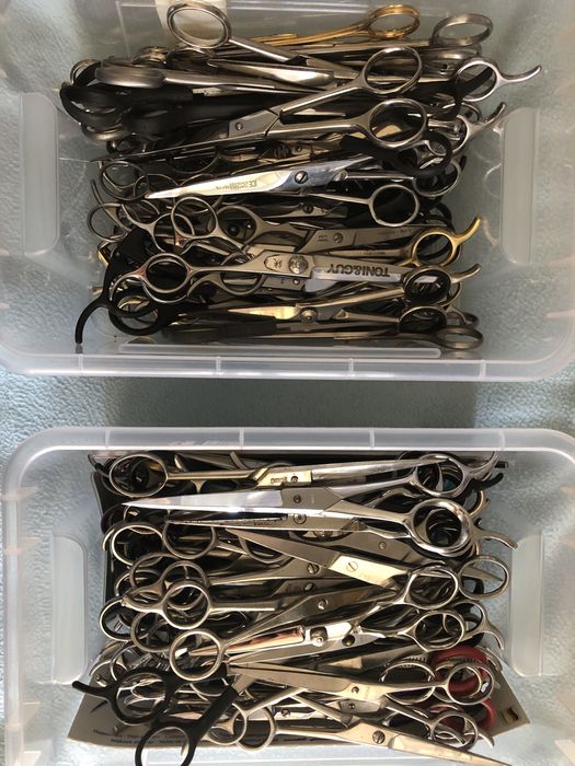 Tesouras cabelo profissionais