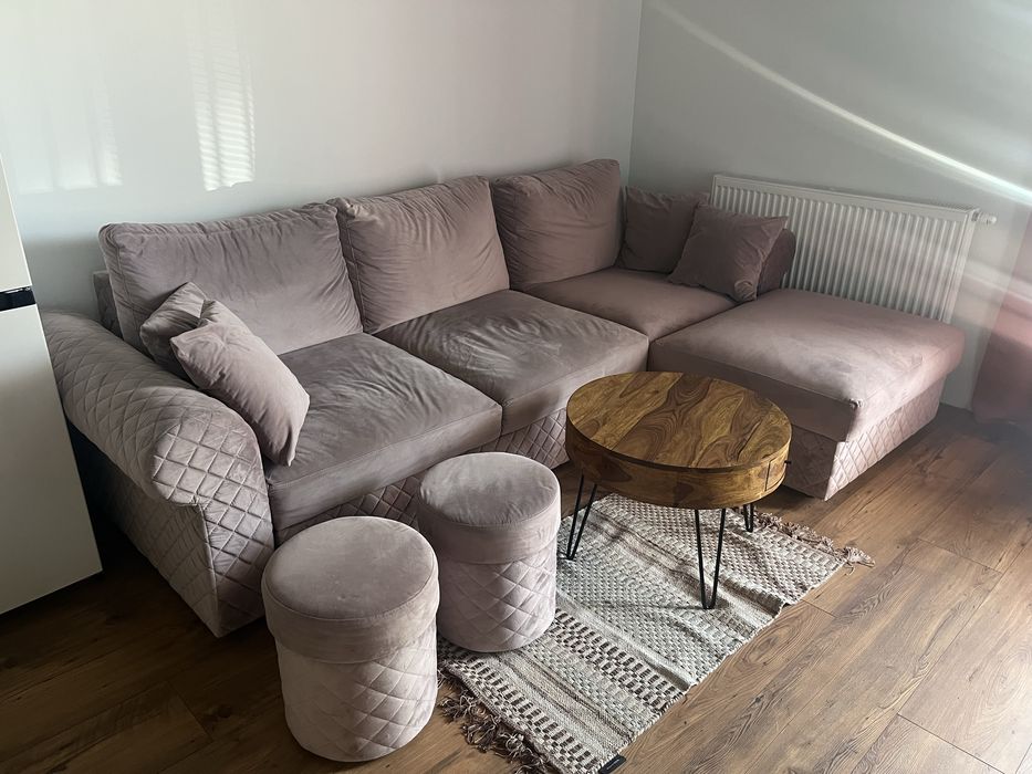 Sofa rozkladana ze schowkiem