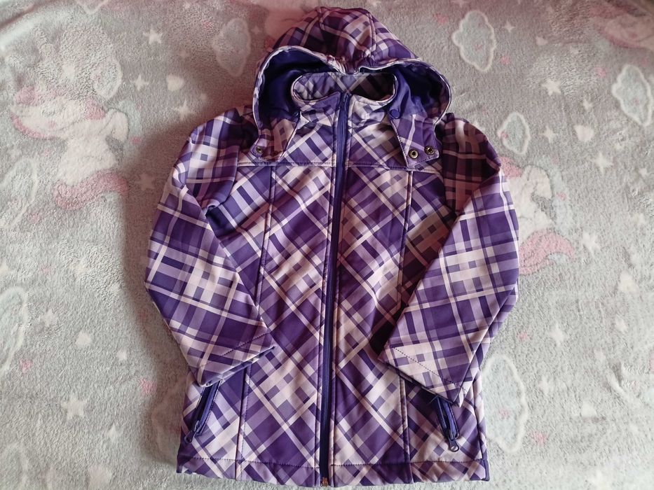 Kurtka softshell dziewczęca b.p.c. rozm. 128/134