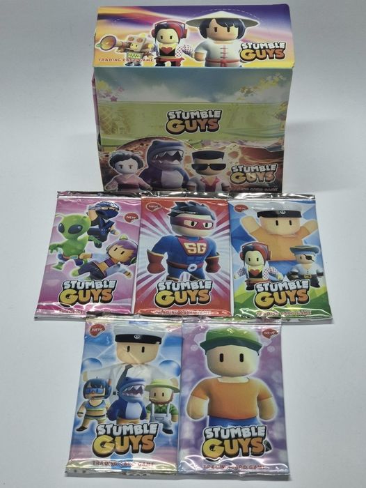 2x KARTY stumble guys - 2x 288 sztuk Cały Box całe opakowanie. Nowe