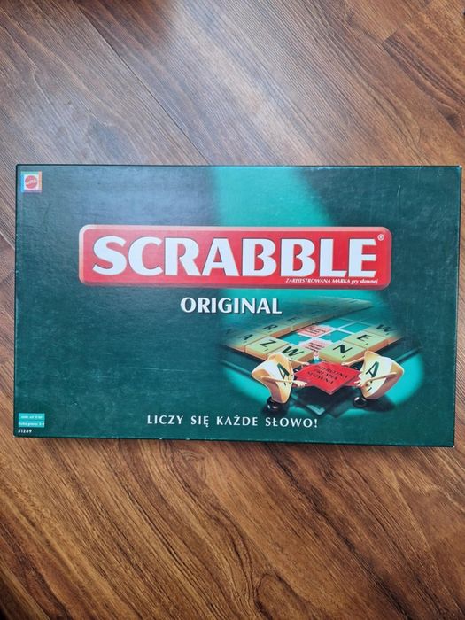 Scrabble wydanie 2005r. Oryginał 51289