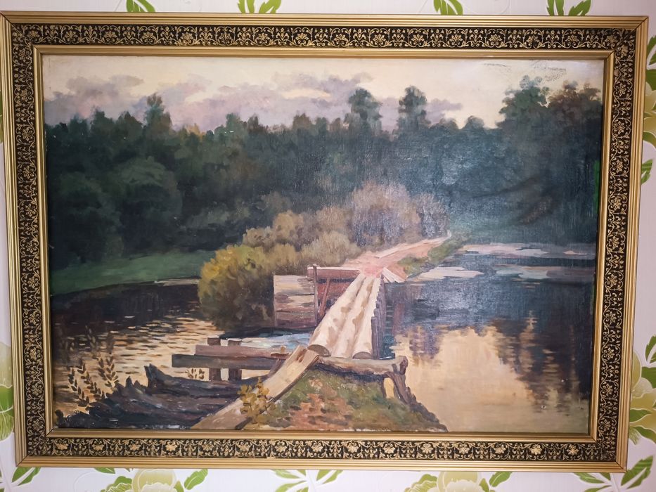 Картина масло холст
