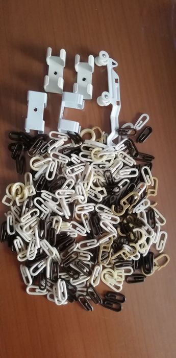 Peças / Acessórios para cortinados diversos, usados