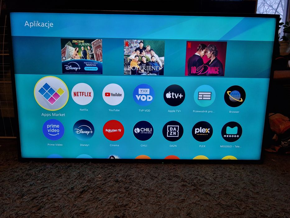 Tv Panasonic 55" 4K SMART WiFi DVBT-2 Hevc UHD HDR telewizor LED