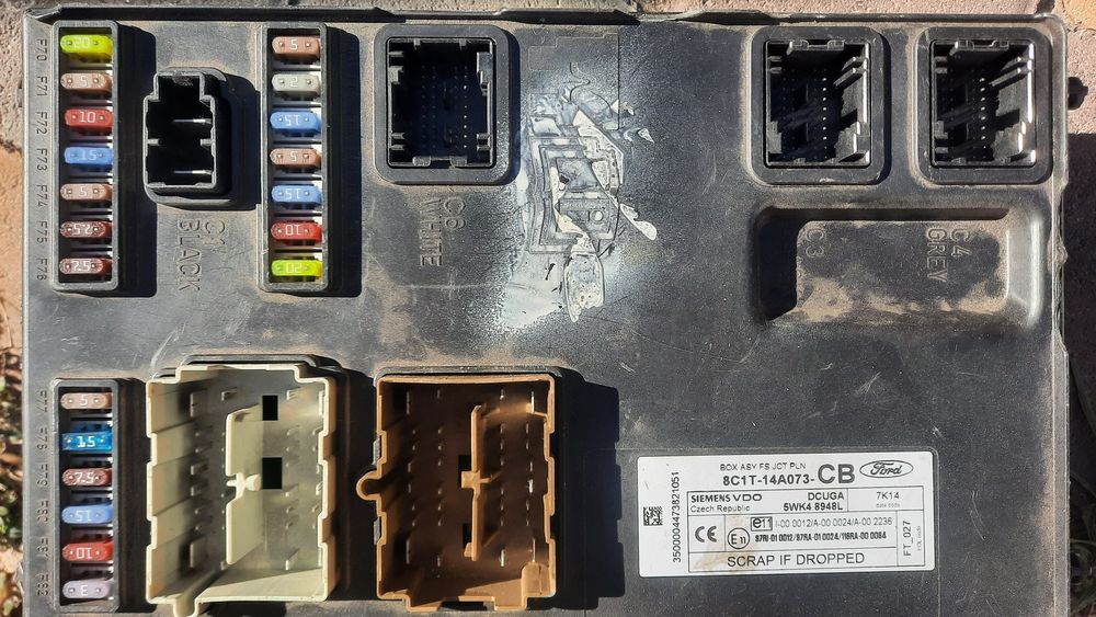 Блок комфорт Форд Транзит 2010