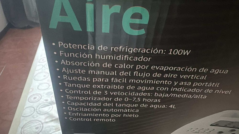 Desumidificador portátil