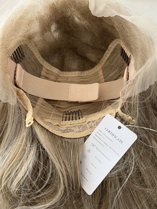 Peruka blond 50 cm