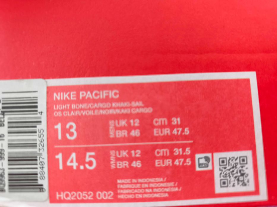 Nike Pacific nowe 47,5