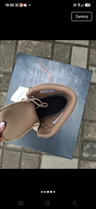 Piaskowe buty trekkingowe Lowa Elite Desert r 42