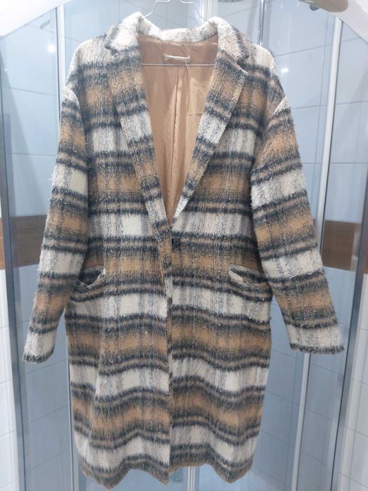 H&M  mega płaszcz roz M