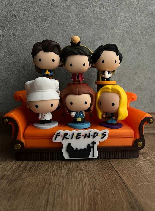 Sofá FRIENDS em 3D