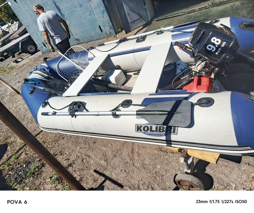 Лодка Колибри 330 Д ,50 балон ,парсун 9.8